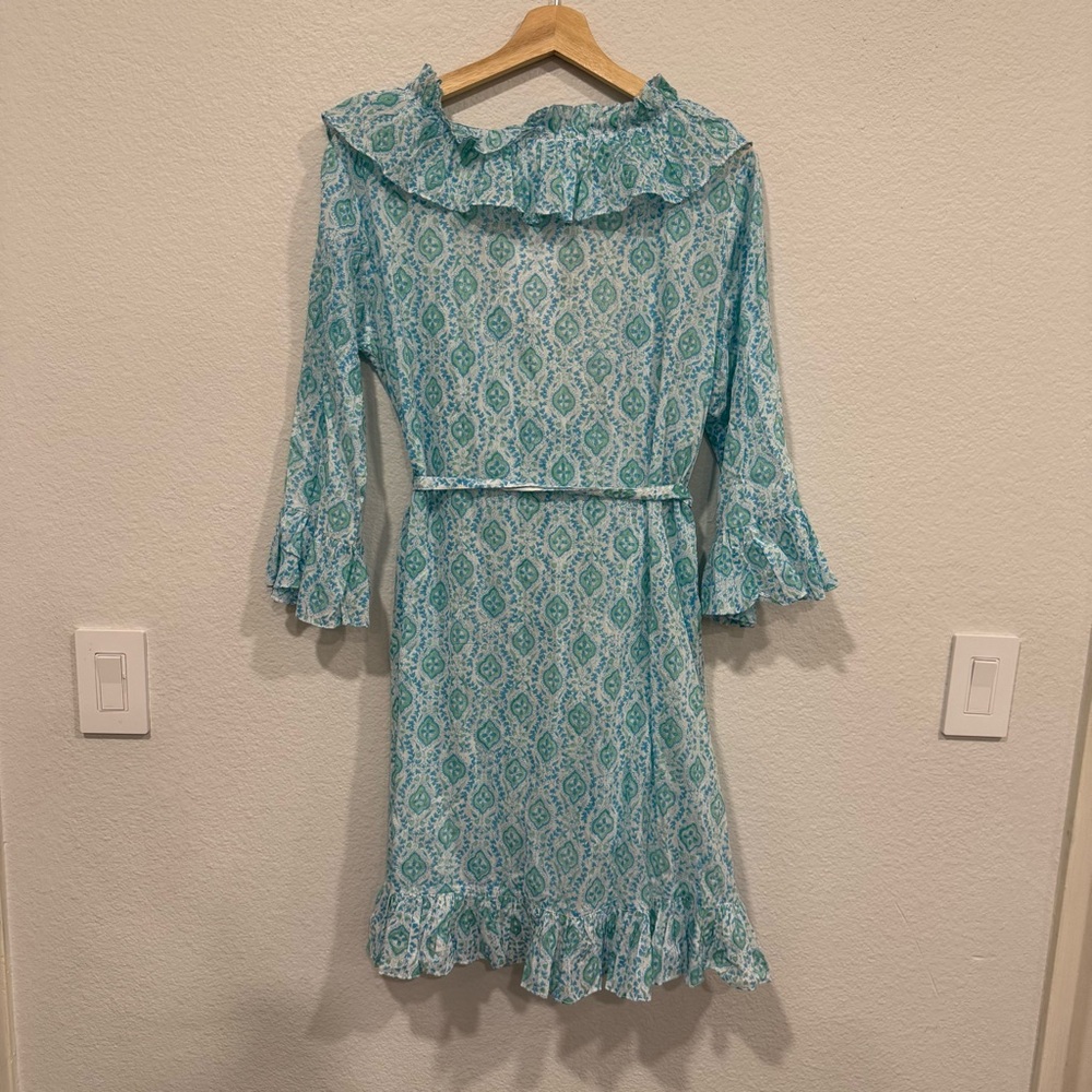 BUGGY SHORT NÁNI ROBE IN QUATREFOIL SEAGLASS - XS/S - NWT - Picture 5 of 9